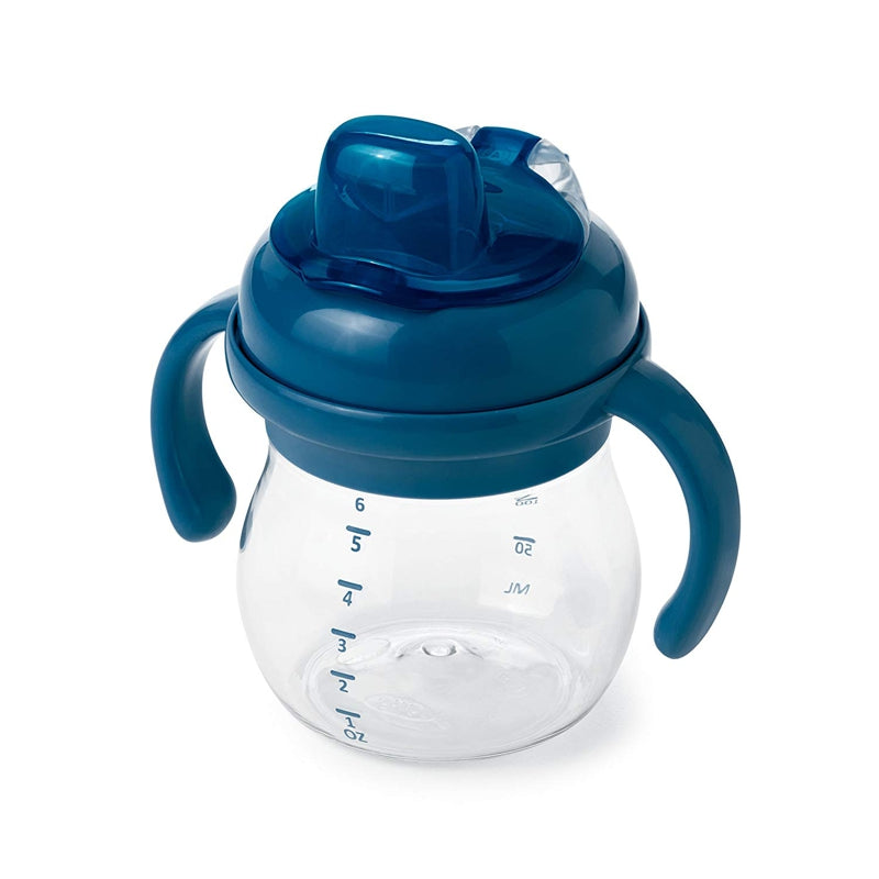 Oxo Tot Grow Soft Spout Sippy Cup with Handles, 6 Oz