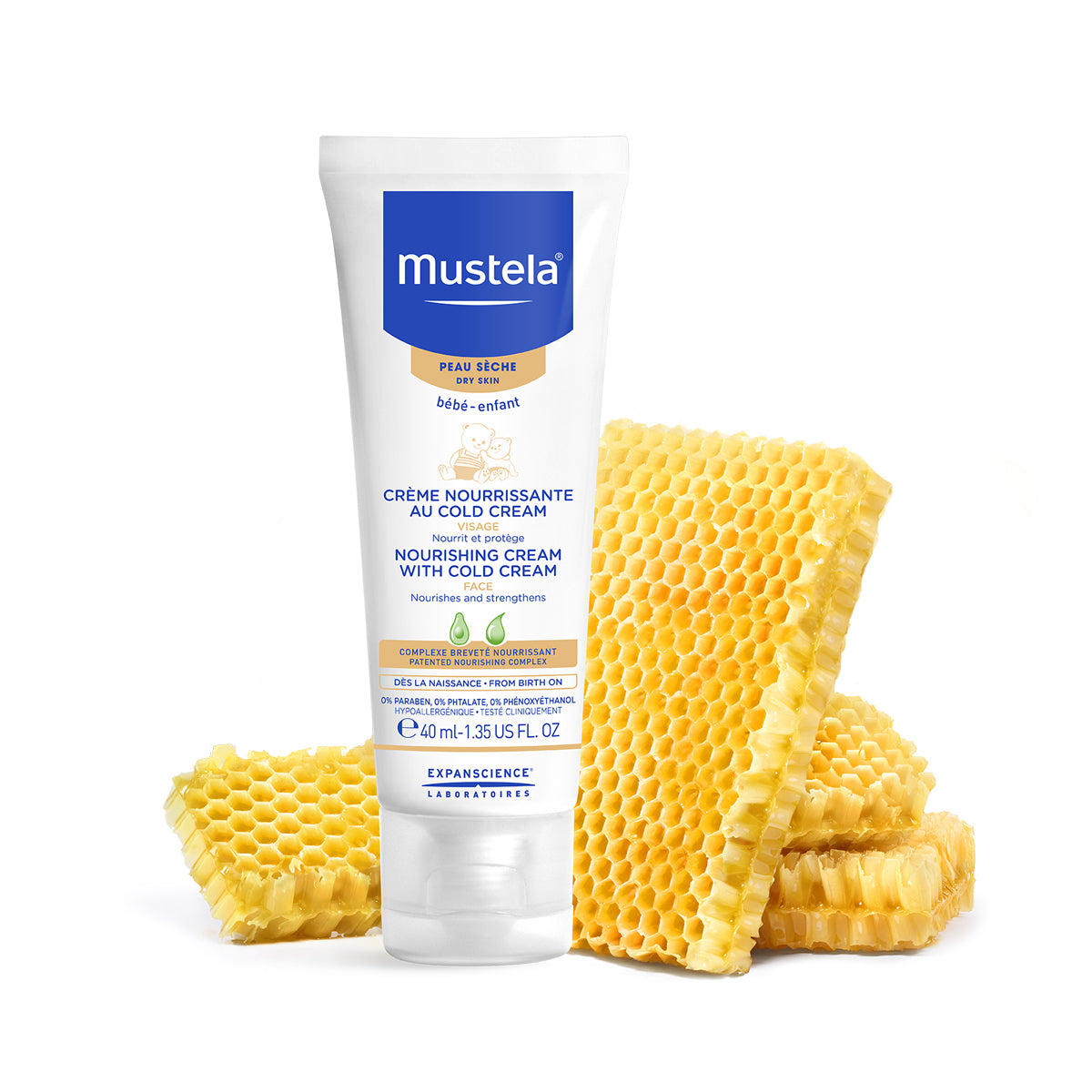 Mustela Nourishing Face Cream with Cold Cream (40 ML)