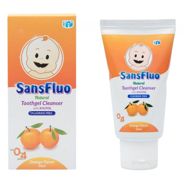 Sansfluo Natural Tooth Gel Cleanser (50 ML)