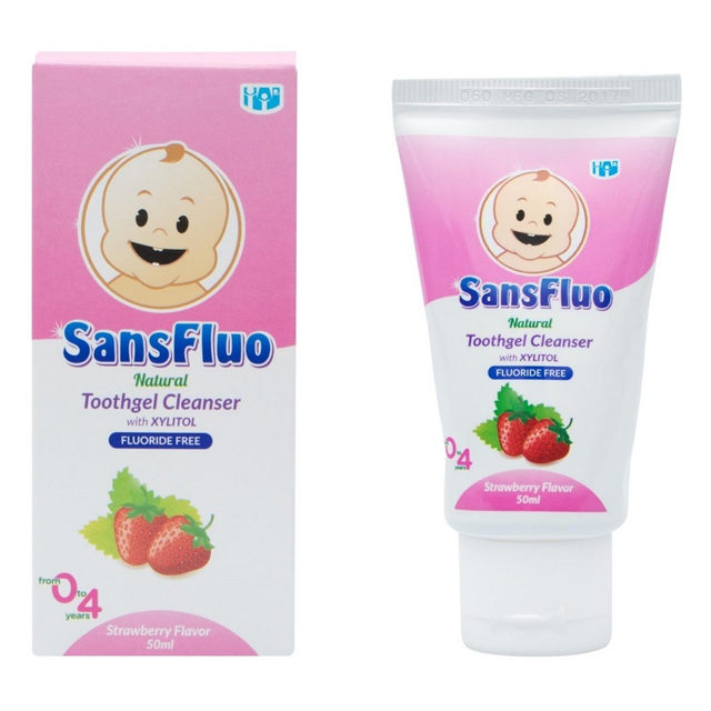 Sansfluo Natural Tooth Gel Cleanser (50 ML)