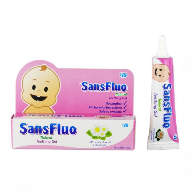 Sansfluo Natural Teething Gel (10 grams)