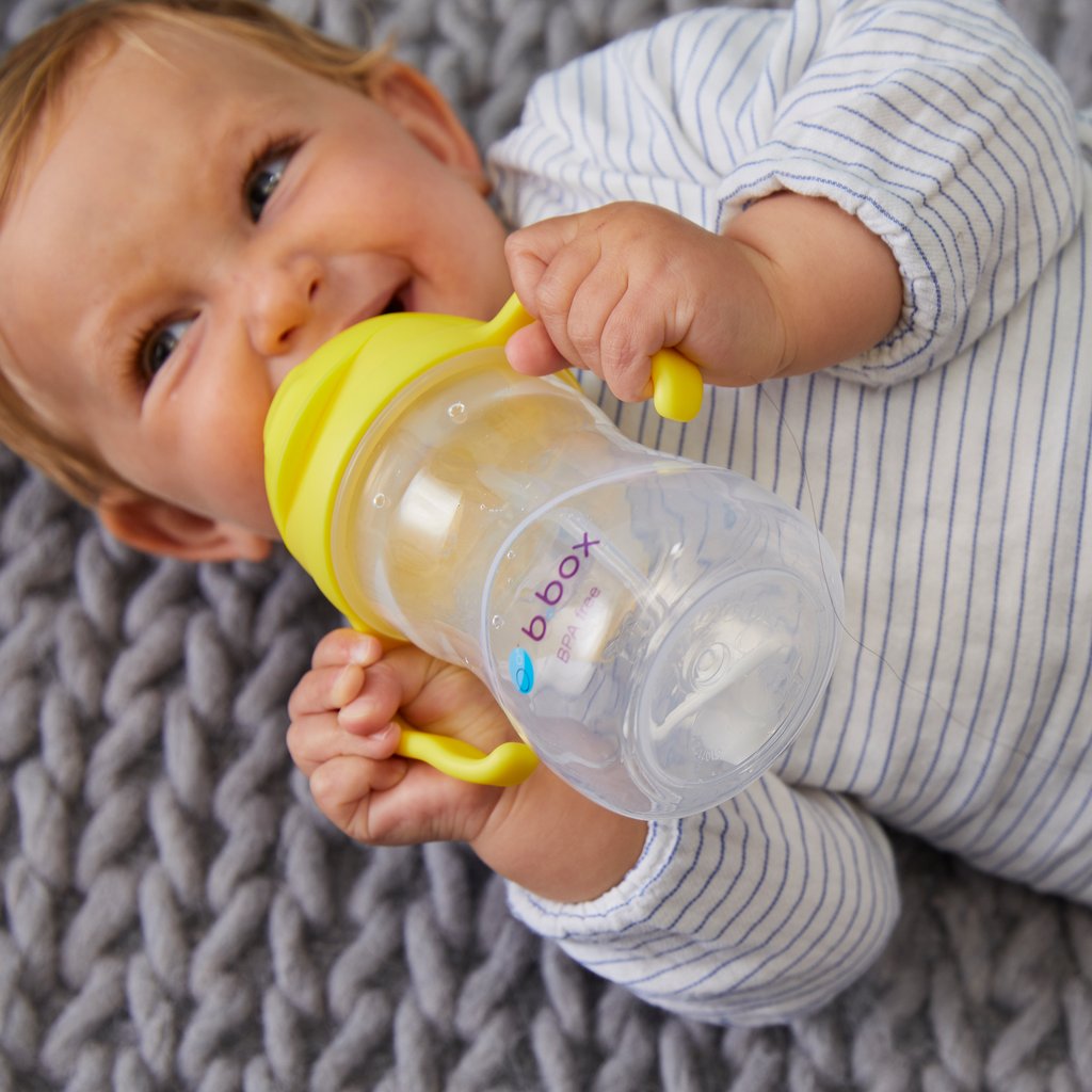 B. Box Sippy Cup With Innovative Weighted Straw