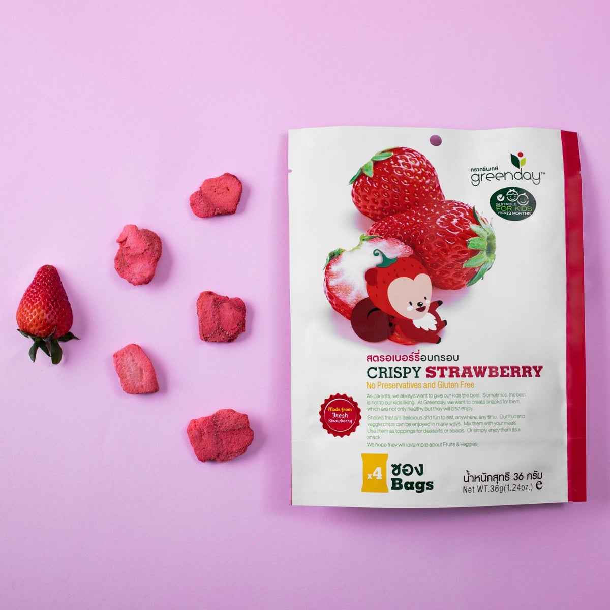 Greenday Crispy Strawberry