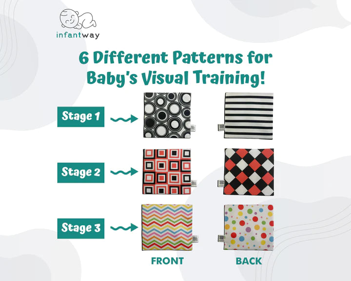 Infantway 3-in-1 Visual Training & Sensory Cloth Toy