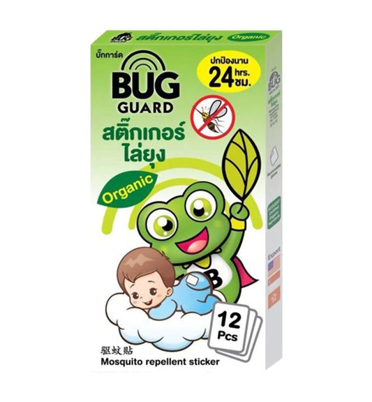 Happy Noz Bug Guard Innovative Mosquito Repellant Sticker (12 pcs)